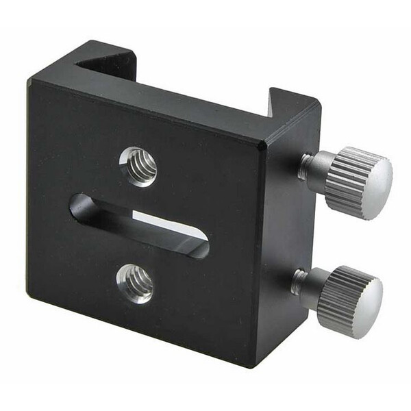 TS Optics Base per supporto cercatore con attacco per treppiede fotografico da 1/4" e foro oblungo