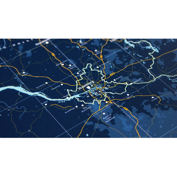 Marmota Maps Mappa Deutschlandkarte Ski Blue