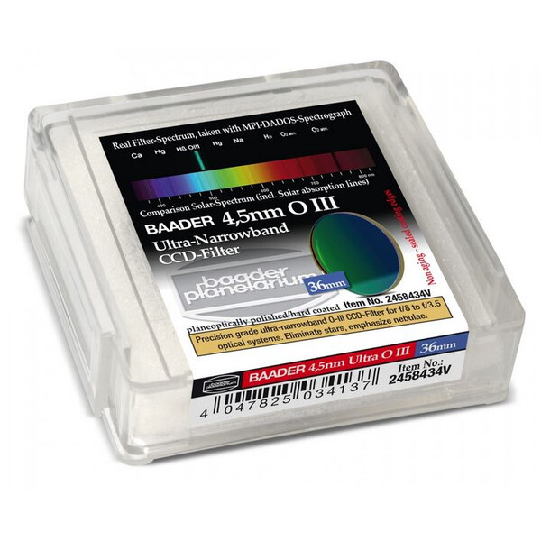 Baader Filtro OIII Ultra-Narrowband 4,5nm 36mm