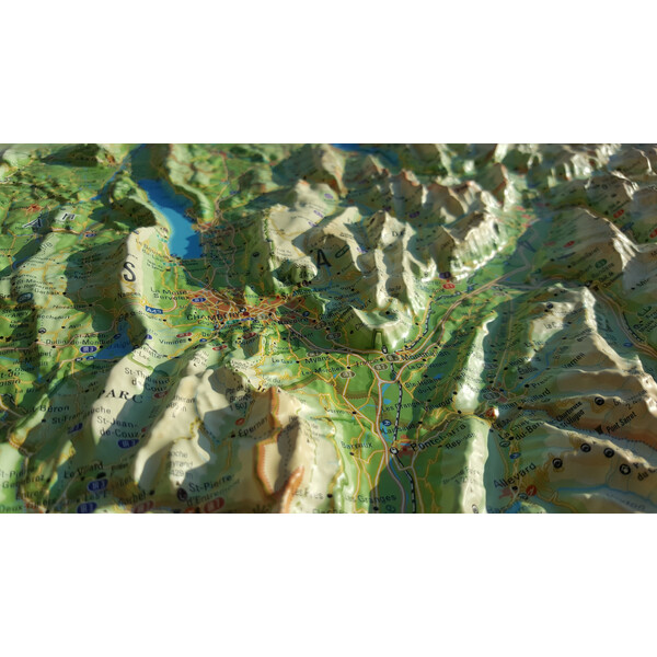 3Dmap Mappa Regionale La Savoie