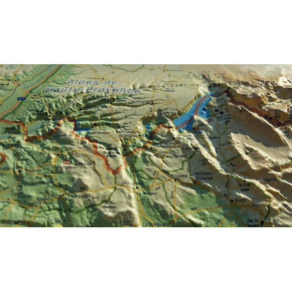 3Dmap Mappa Regionale Le Var
