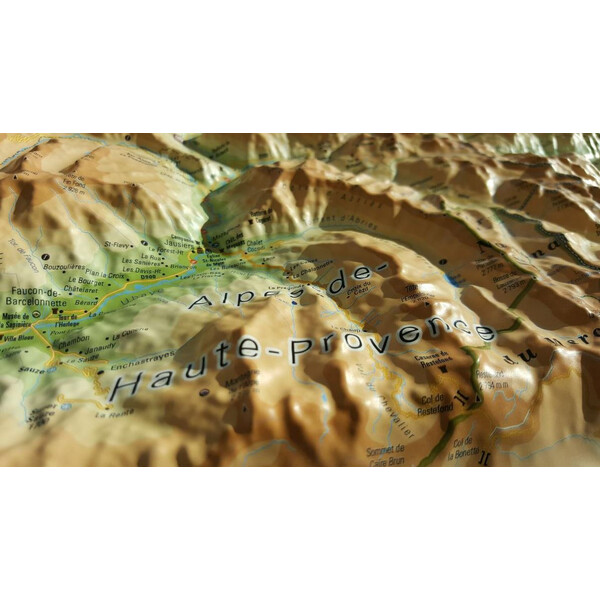 3Dmap Mappa Regionale Queyras-Ubaye