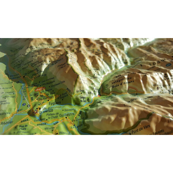 3Dmap Mappa Regionale Queyras-Ubaye