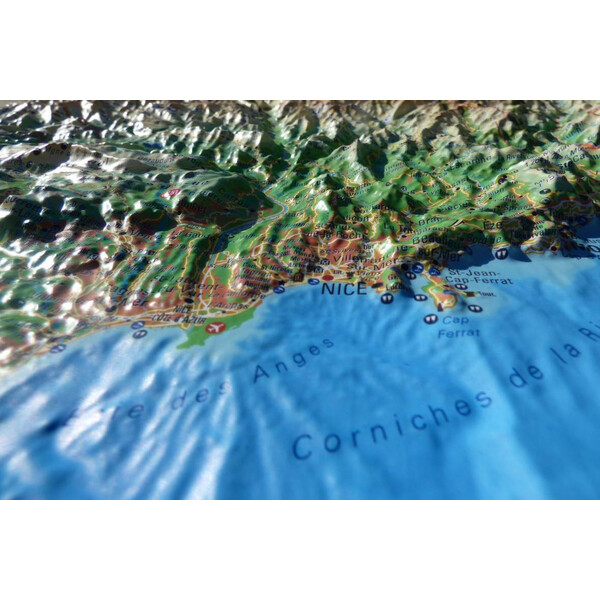 3Dmap Mappa Regionale Les Alpes Maritimes