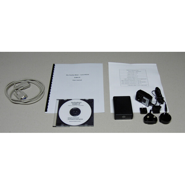 Unihedron Fotometro Sky Quality Meter SQM con lenti e RS232