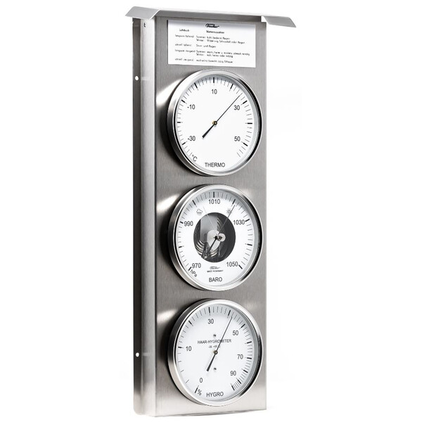 Fischer Stazione meteo Außenwetterstation mit Wetterregeln