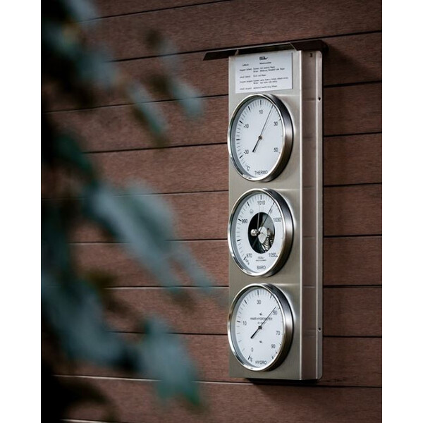 Fischer Stazione meteo Außenwetterstation mit Wetterregeln