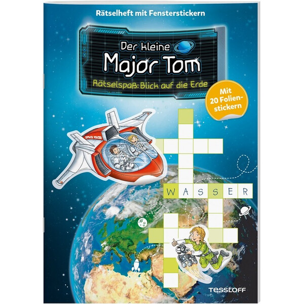 Tessloff-Verlag Il piccolo Major Tom. Puzzle divertenti Guardando la Terra
