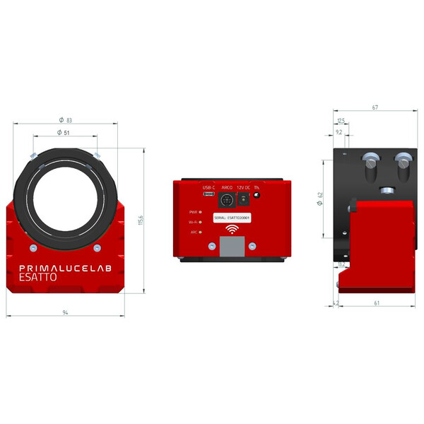 PrimaLuceLab ESATTO 2" Robotic Microfocuser