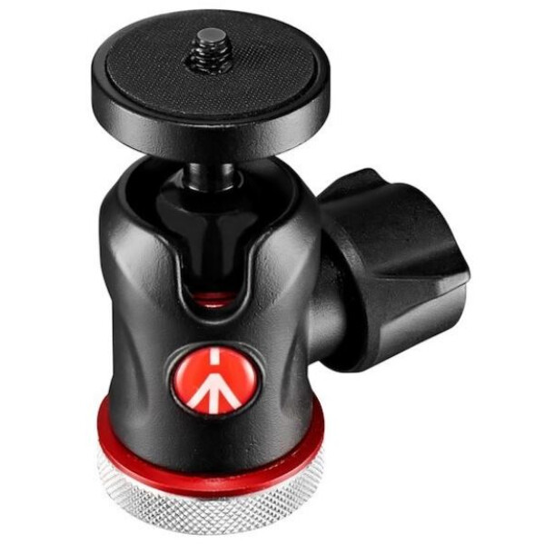 Manfrotto Treppiede- testa a sfera MH492LCD-BH Micro with hot shoe