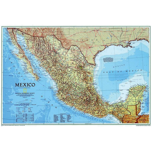 National Geographic Mappa Messico