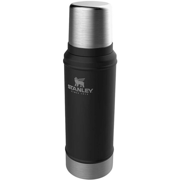 Stanley Borraccia Classic sottovuoto da 0,75 litri in nero