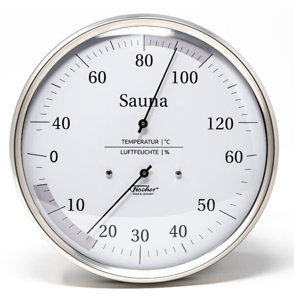 Fischer Stazione meteo Termometro igrometro per sauna 130 mm