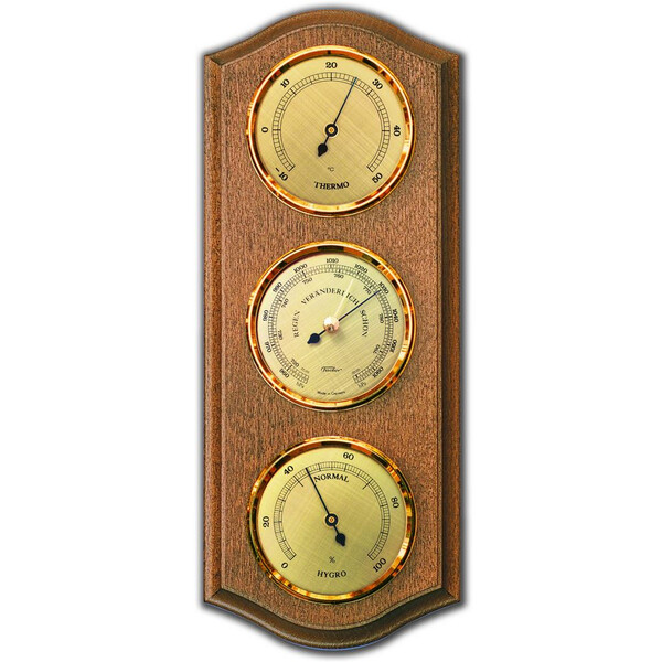 Fischer Stazione meteo Ø 63 mm, colore rovere rustico