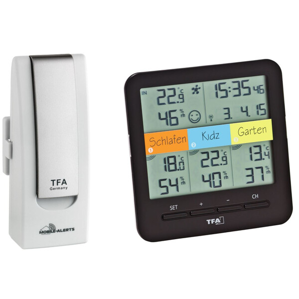 TFA Stazione meteo WeatherHub Starter-Set with wireless thermo and hygro meter