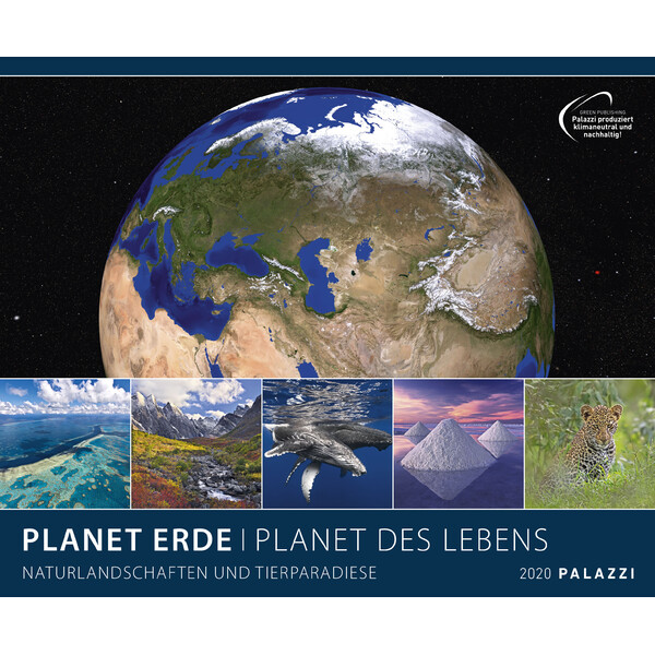 Palazzi Verlag Calendario Planet Erde 2020