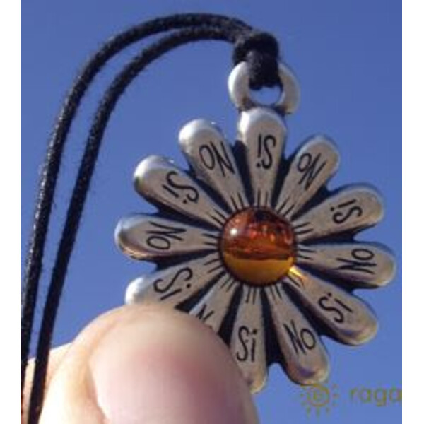 Ragalaxys Necklace Daisy Yes or No Topaz