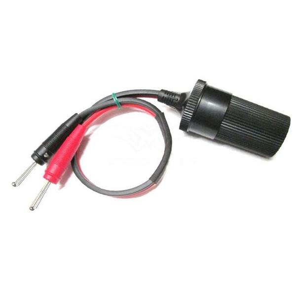 TS Optics Cavo adattatore da 12 V da spina a banana a presa accendisigari