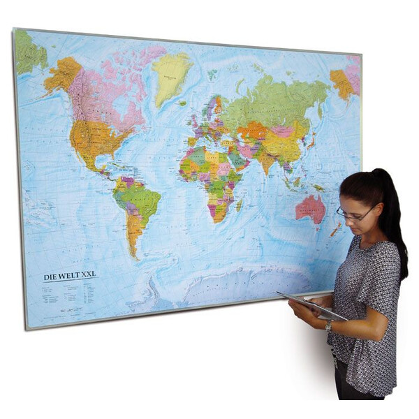 freytag & berndt Mappa del Mondo politica (202 x 130 cm)