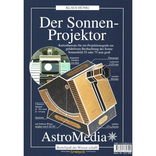 AstroMedia Kit Sonnen-Projektor