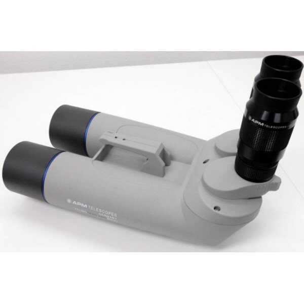 APM Binocolo Binocoli 70 mm 90° non ED 1,25 con Oculari UF 24 mm e custodia