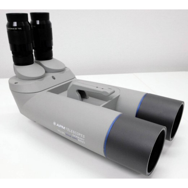 APM Binocolo Binocoli 70 mm 90° non ED 1,25 con Oculari UF 24 mm e custodia