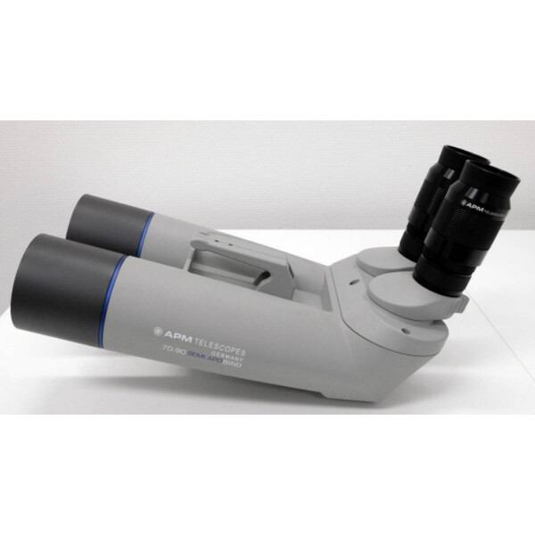 APM Binocolo Binocoli 70 mm 90° non ED 1,25 con Oculari UF 24 mm e custodia