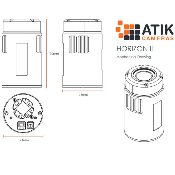 Atik Fotocamera Horizon II Color