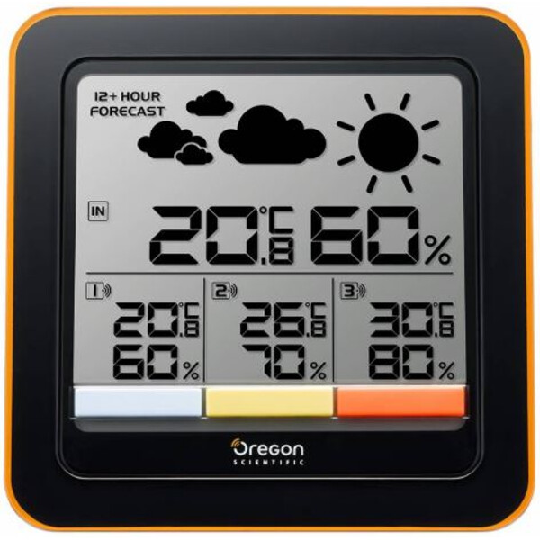 Oregon Scientific Stazione meteo 4 zone con allarme muffa
