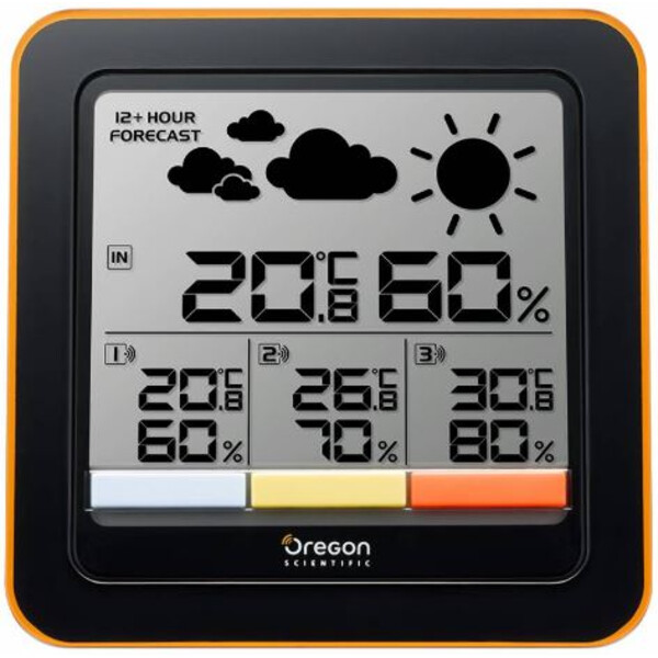 Oregon Scientific Stazione meteo 4-zone with mould detector