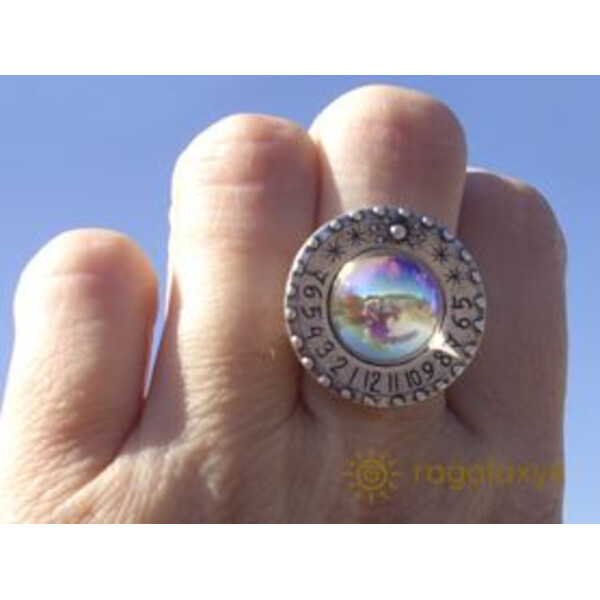 Ragalaxys Anello rosso Saturno