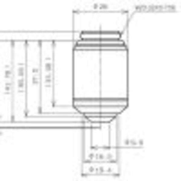 Evident Olympus Obiettivo UPLXAPO10X, 10x, plan