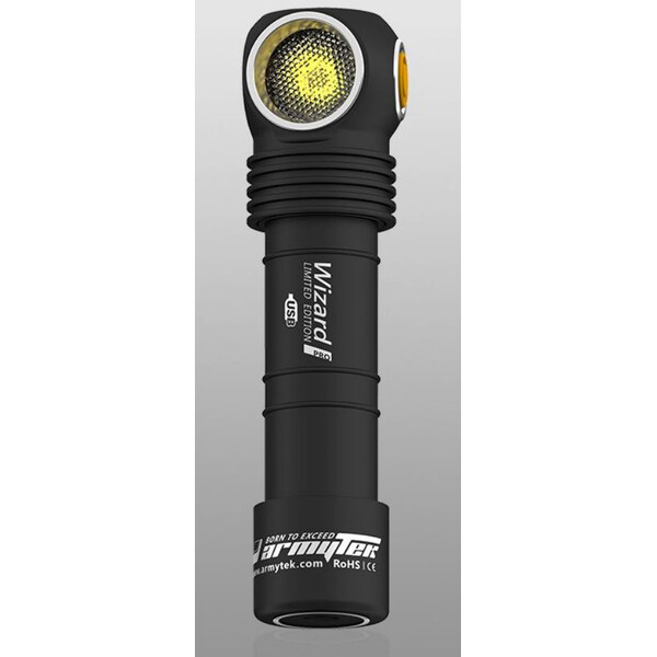 Armytek Torcia Lampada magnetica Wizard Pro Nichia (luce calda)