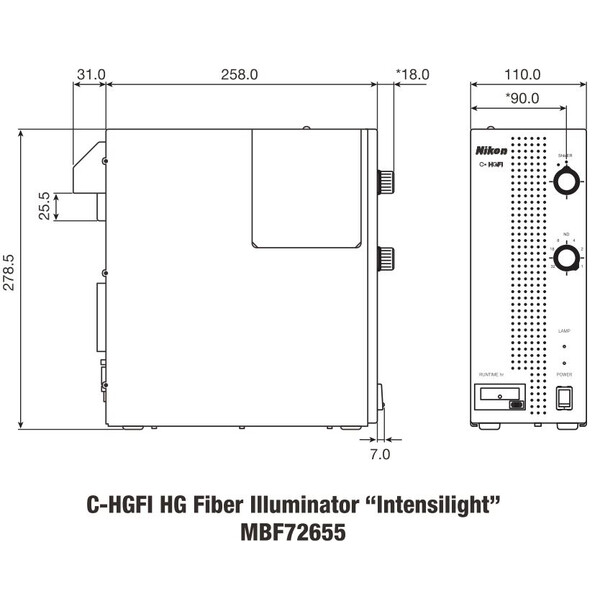 Nikon C-HGFI Intensilight, uomo.
