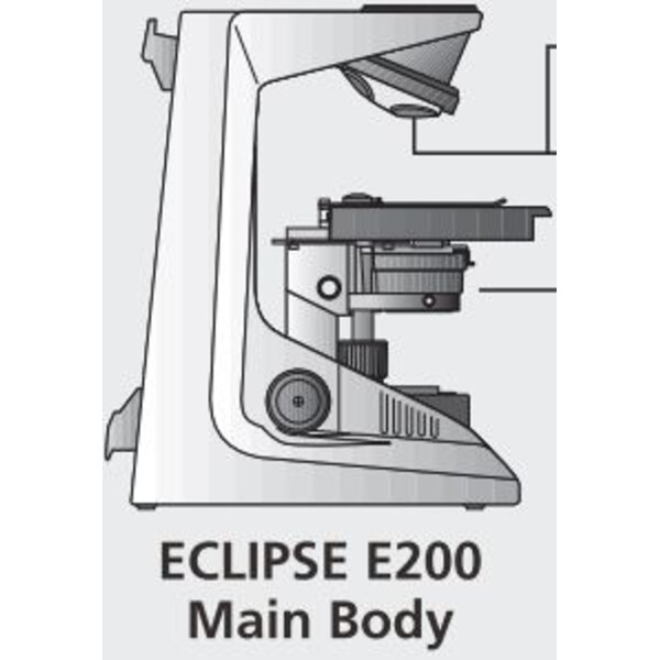 Nikon ECLIPSE E200-F LED 3W, field diaphragma, quadruple, r