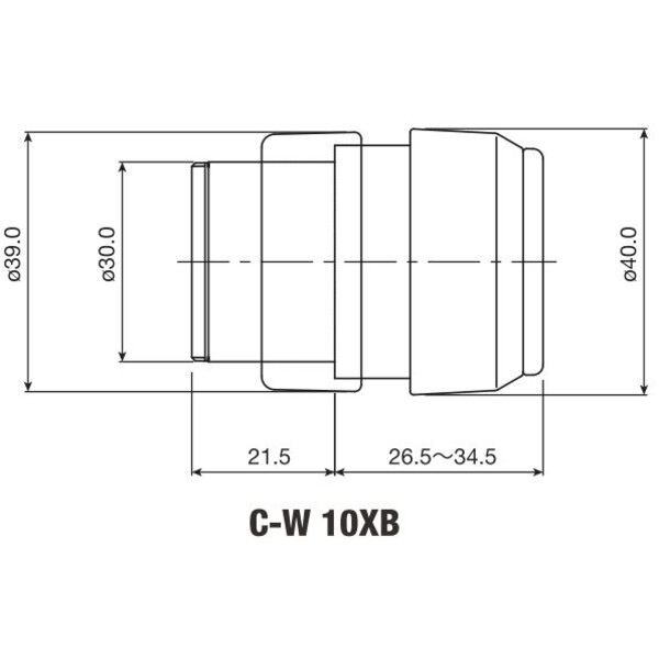 Nikon Oculare Eye Piece C-W 10x/22 mm