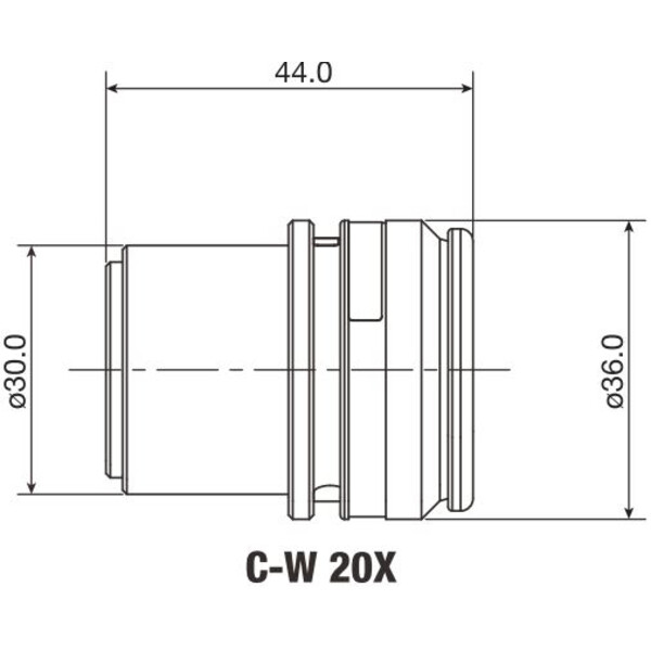 Nikon Oculare Eye Piece C-W 20x/12.5 mm