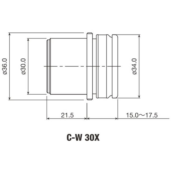 Nikon Oculare Eye Piece C-W 30x/7 mm