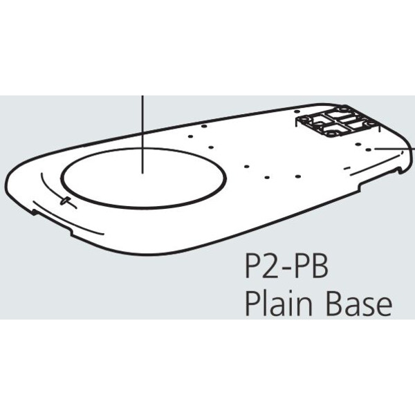 Nikon Colonna di sostegno P2-PB Plain Base for incident light
