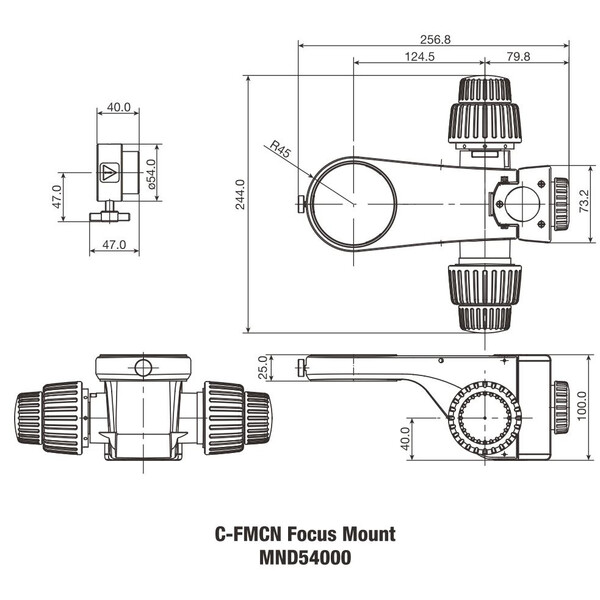 Nikon Porta testa C-FMCN Focusing Mount CN