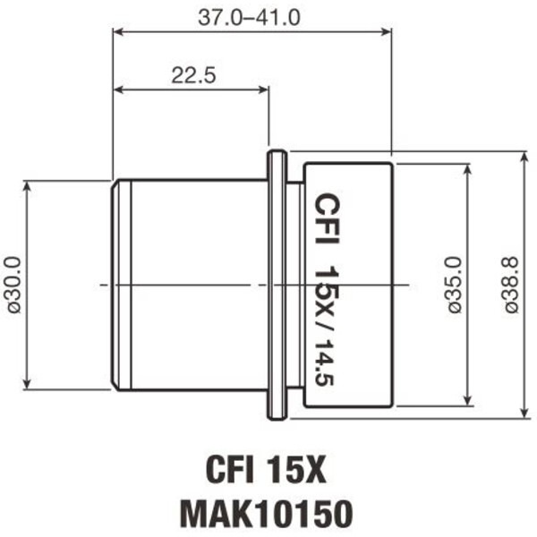 Nikon Oculare CFI Eyepiece 15X/14.5