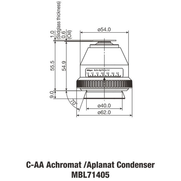 Nikon Condensatore C-C Achromat/Achromat