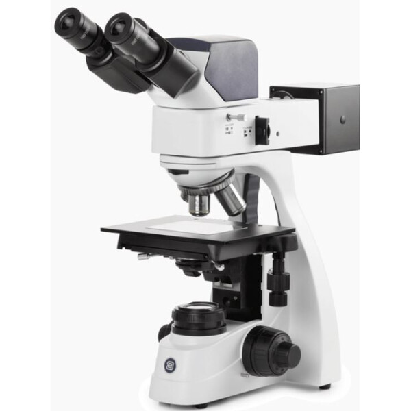 Euromex Microscopio BS.1053-PLMi, MET, bino, fotocamera, infinito, Luce trasmessa a LED, 50-500x