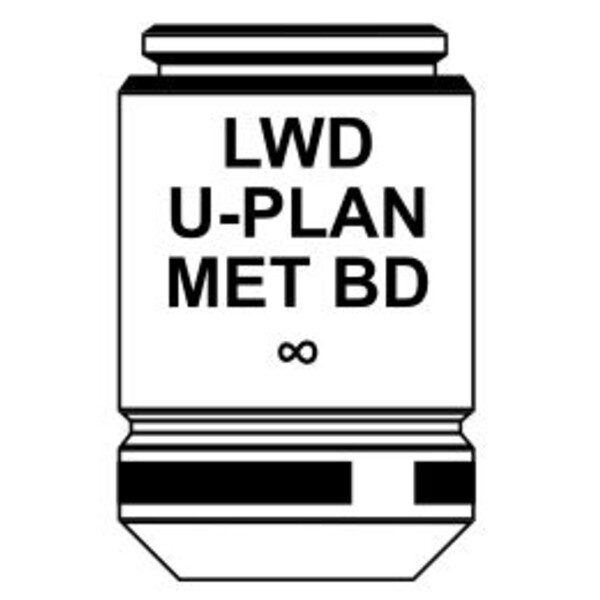 Optika Obiettivo IOS LWD U-PLAN MET BD objective 20x/0.45, M-1096