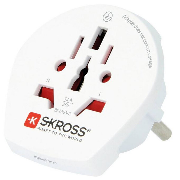 Skross Trasformatore Adattatore da viaggio World to Europe