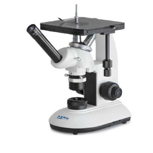 Kern OLE 161, invertito, MET, mono, DIN planchrome, 100x-400x, Illuminazione incidente, LED, 3W LED