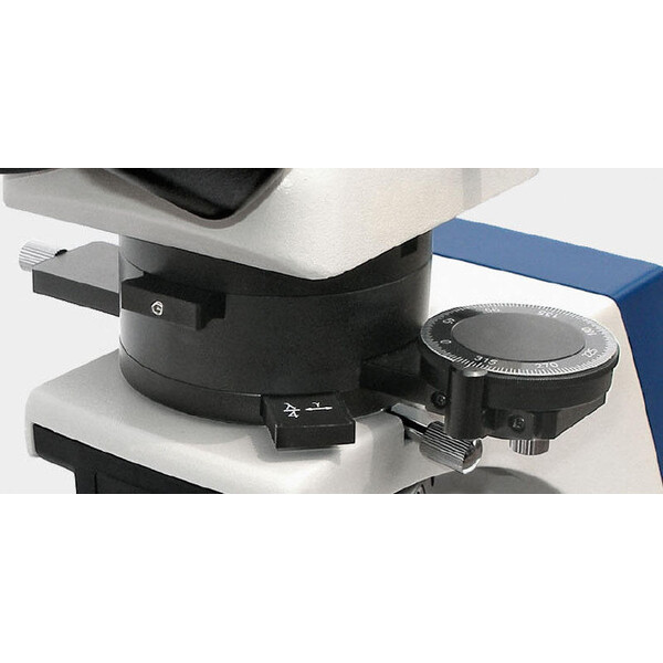 Kern Microscopio OPN 182, POL, trino, piano Inf, 40x-400x, Illuminazione incidente, HAL, 50W