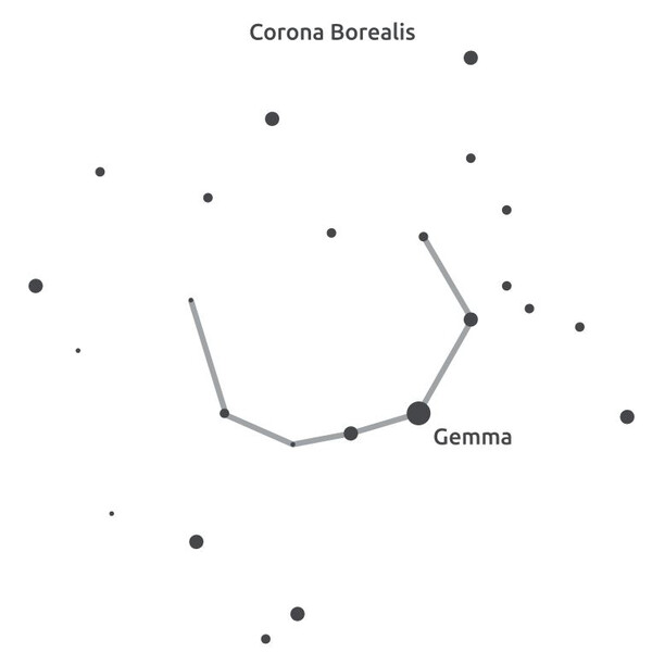 Masketo Mascherina naso/bocca in poliestere Corona Borealis 5 pezzi