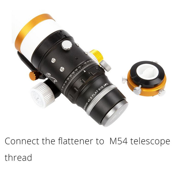 William Optics Flattener Reducer regolabile Flat61R per ZenithStar 61