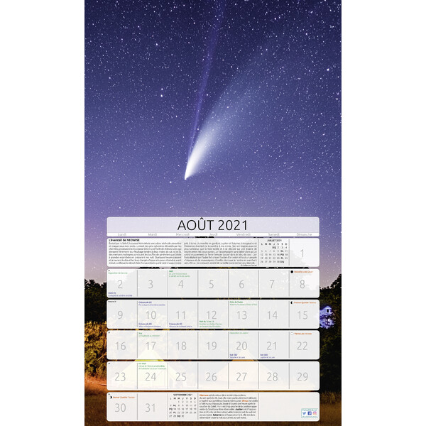 Amds édition  Calendario Astronomique 2021